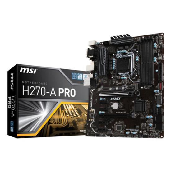 Msı H270-A Pro Intel H270 Socket 1151 Ddr4 2400Mhz Anakart