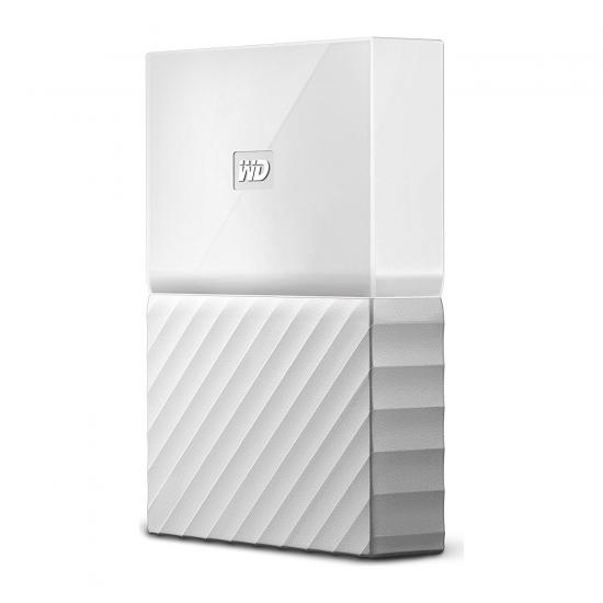 Wd 2Tb My Passport External Usb 3.0 Beyaz Hdd Harici Harddisk