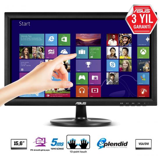 Asus 15.6’’ Vt168H Led 10Ms Hdmı 1366X768 3Yıl Vga Monitör