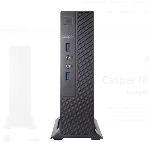 Casper M2H.1040-8D00X-000 Intel Core i5 10400 8GB 240GB SSD FreeDos Masaüstü Mini Pc