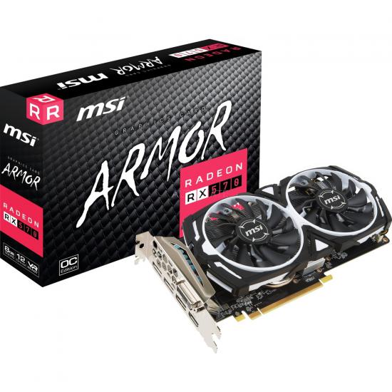 Msı Vga Radeon Rx 580 Armor 8G Oc Rx580 8Gb Gddr5  Ekran Kartı