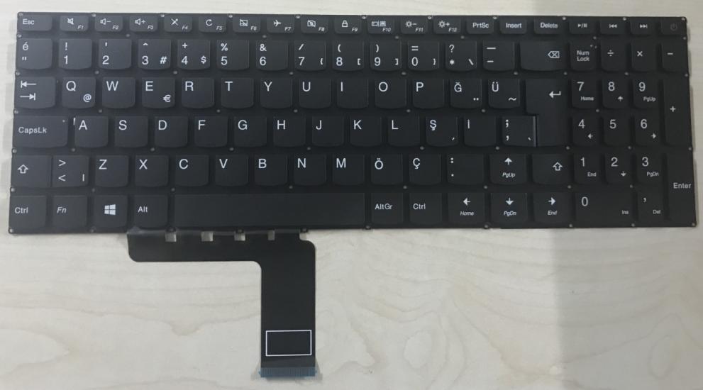 Lenovo IdeaPad 310-15ISK Notebook Klavye - Tuş Takımı - Siyah - TR