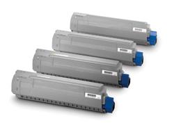 Oki C610 6Bin Sayfa Magenta Kırmızı Toner 44315322