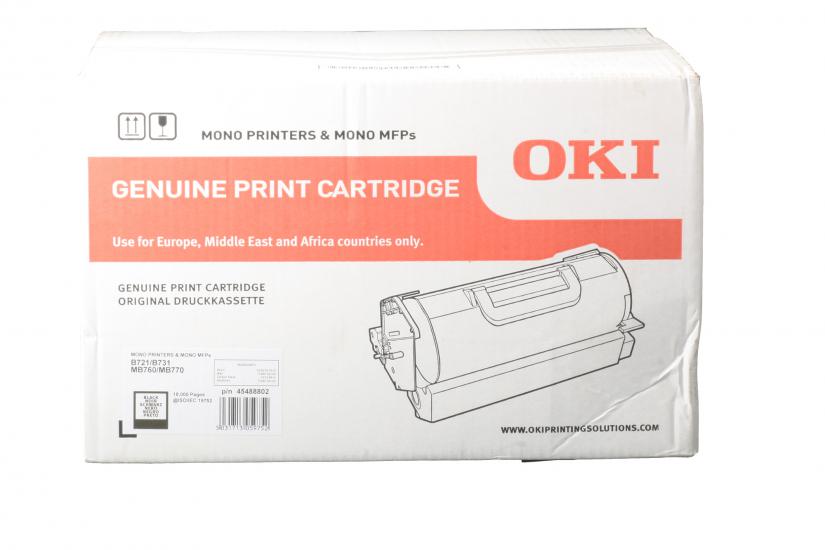 Oki B721-731 MB760-770 18bin Sayfa Black Siyah Toner 45488802