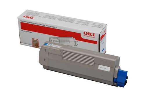 Oki C532-542 MC563-573 6bin Sayfa Cyan Mavi Toner 46490631