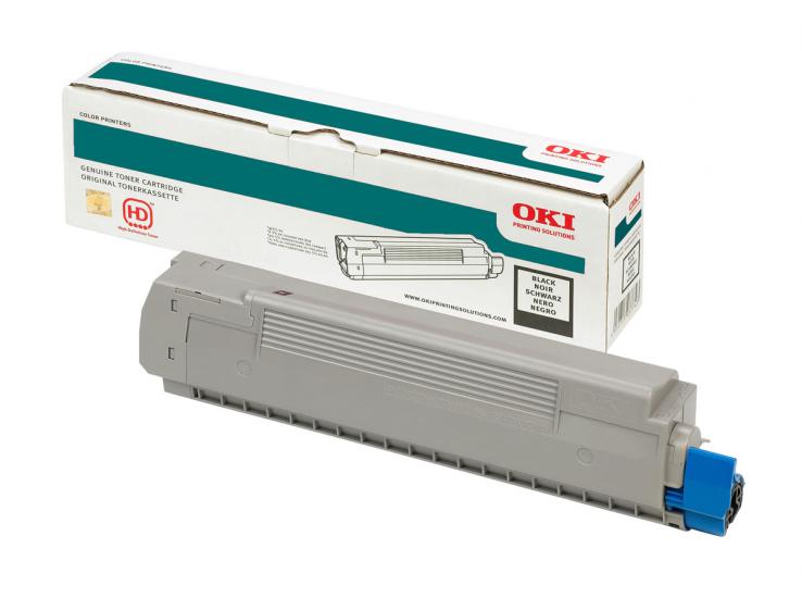 Oki C612 Black Siyah Toner 46507520