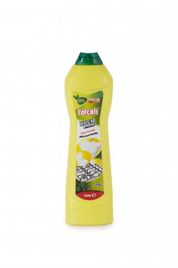 Lofçalı Krem 750 Ml Limon Yüzey Temizleyici Kolide 12 Adet