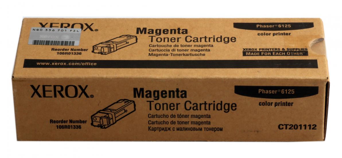 Xerox 106R01336 Phaser 6125 Magenta Kırmızı Toner 1.000 Sayfa