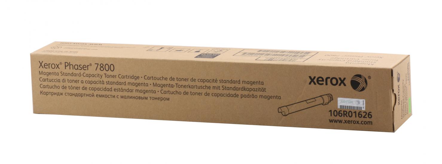 Xerox 106R01624 Phaser 7800 Standart Kapasite Magenta Kırmızı Toner 6.000 Sayfa