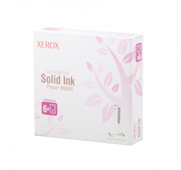 Xerox 108R00818 Phaser 8860-8860MFP Genuine Xerox Solid Ink Magenta Kırmızı 6 Sticks