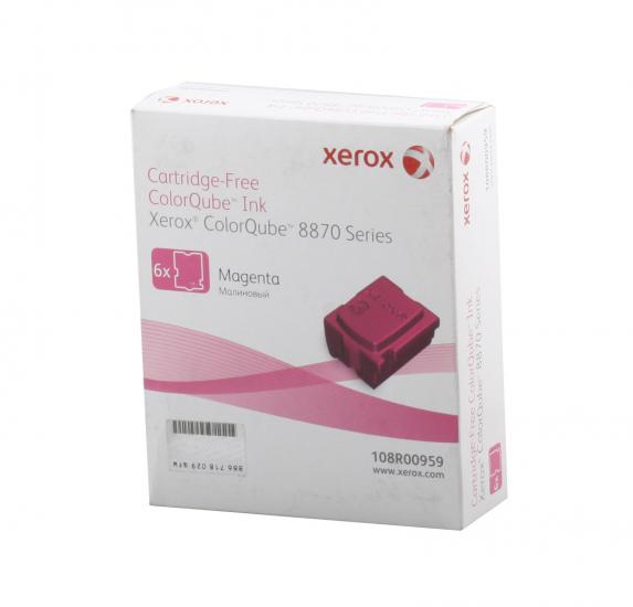 Xerox 108R00959 Phaser 8870-8880 Genuine SolidInk Magenta Kırmızı 6 Stick