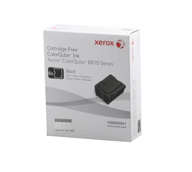 Xerox 108R00961 Phaser 8870-8880 Genuine Solid Ink Black Siyah 6 Stick