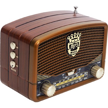 Everton Rt-307 Fm-Usb-Tf-Aux Bluetooth Nostaljik Radyo