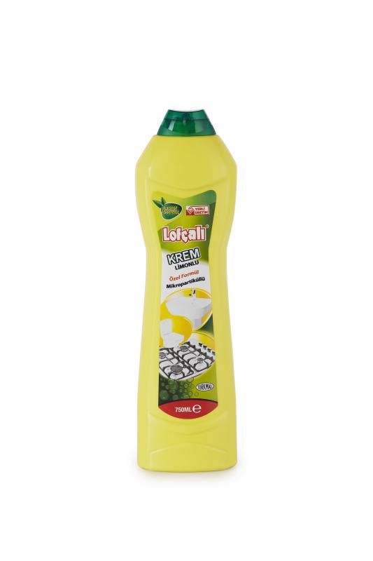 Lofçalı Krem 750 Ml Limon Yüzey Temizleyici Kolide 12 Adet