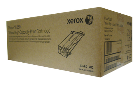 Xerox 106R01402 Phaser 6280 Yüksek Kapasite Yellow Sarı Toner 5.900 Sayfa