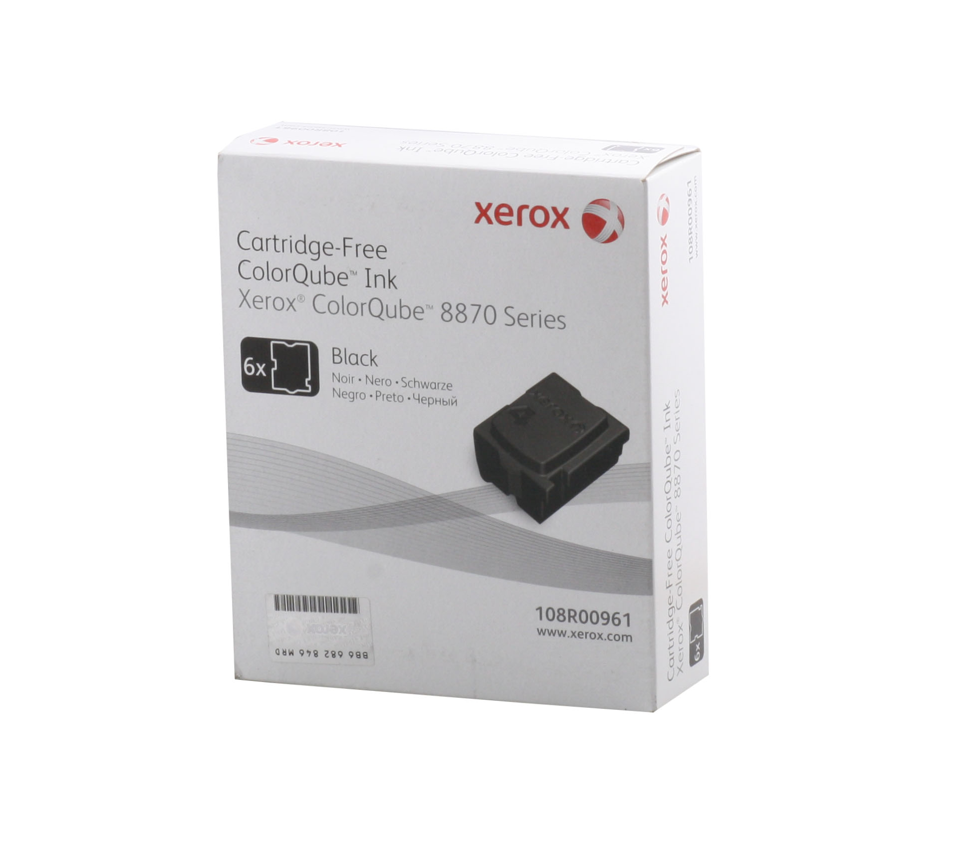 Xerox 108R00961 Phaser 8870-8880  Genuine Solid Ink Black Siyah 6 Stick